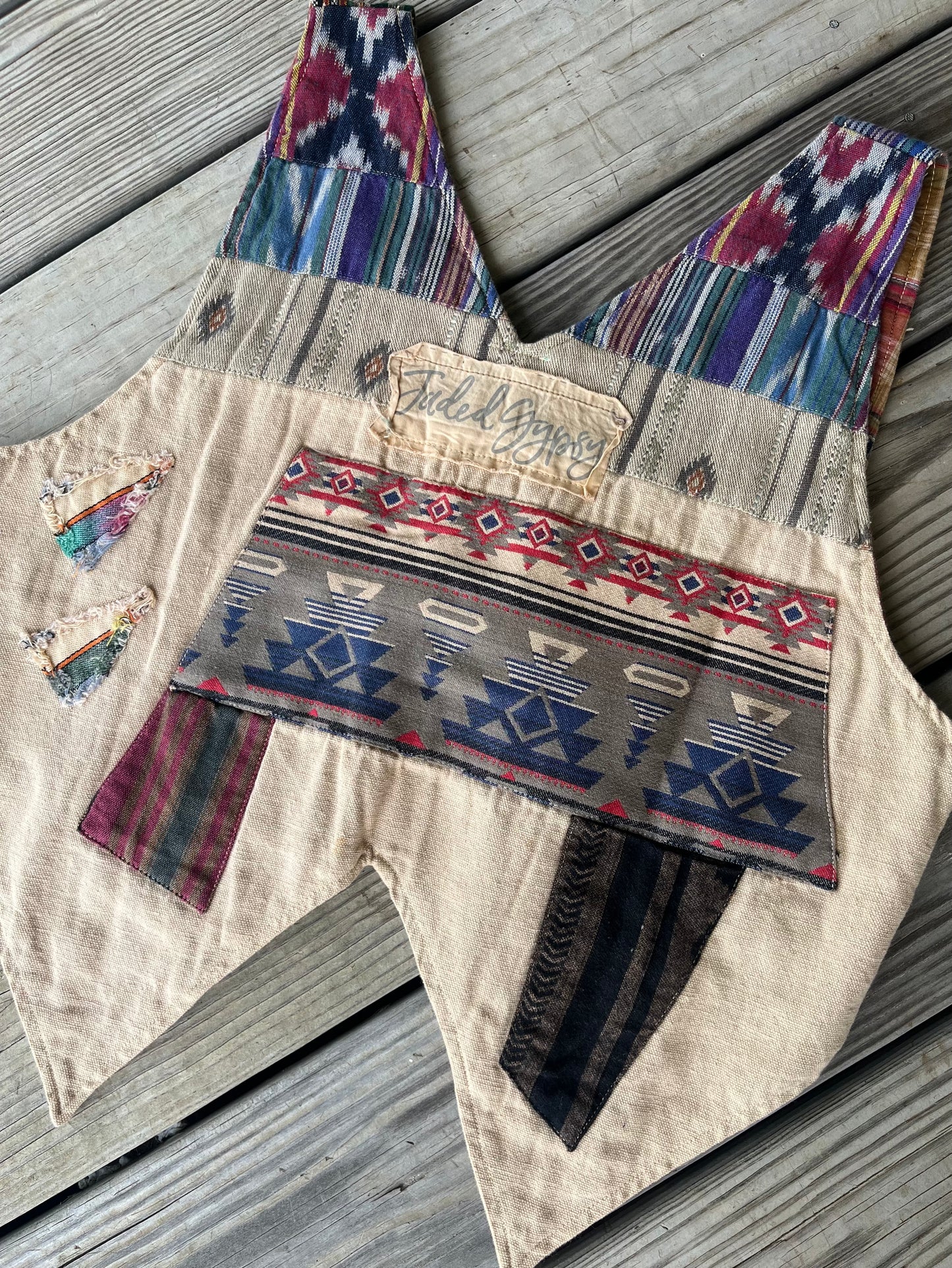 Jaded Gypsy Patchwork Vest