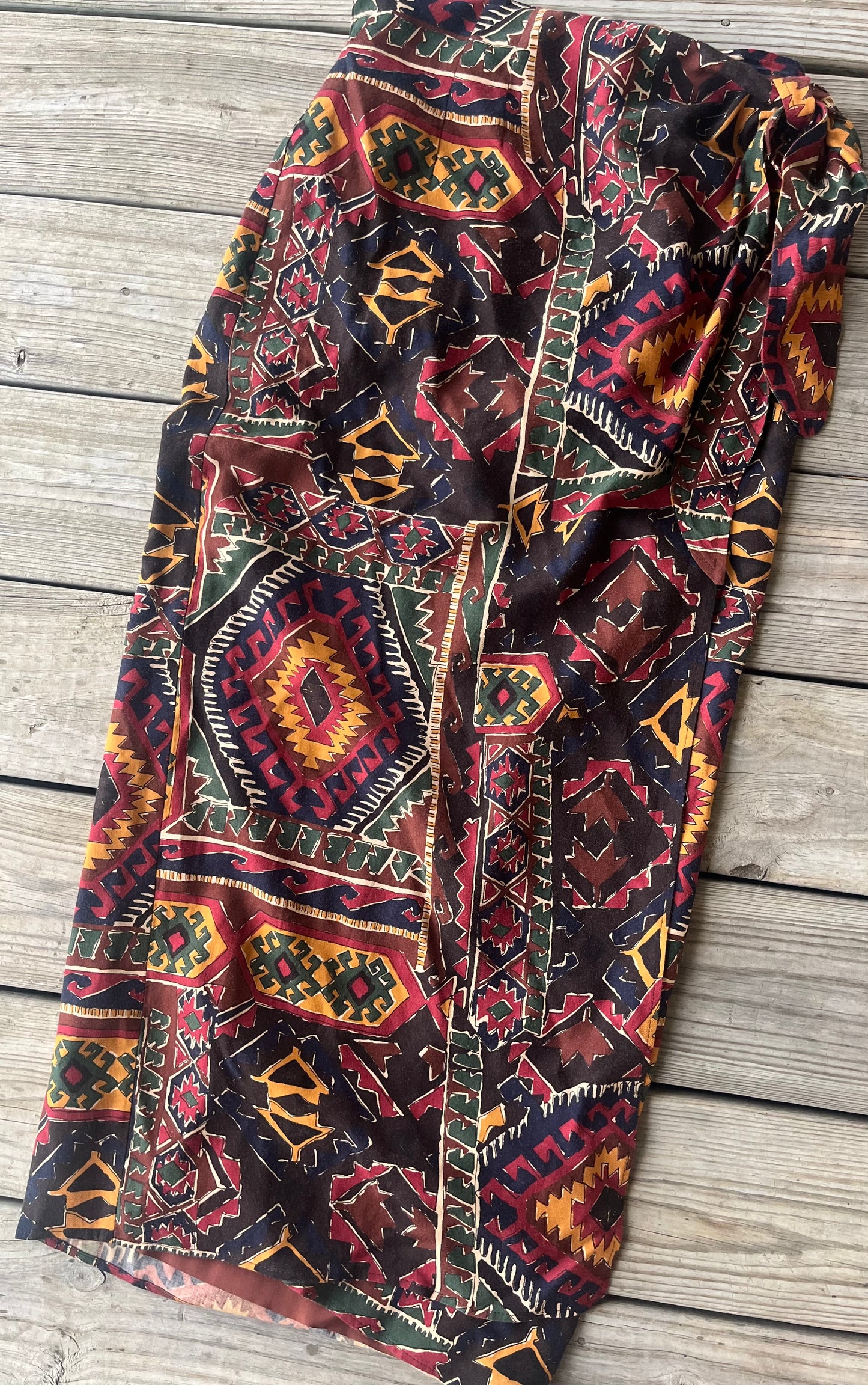 Vintage Cowgirl Wrap Skirt
