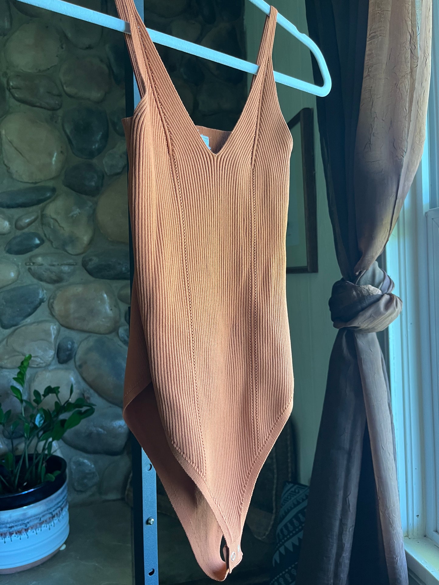 Ribbed Bodysuit