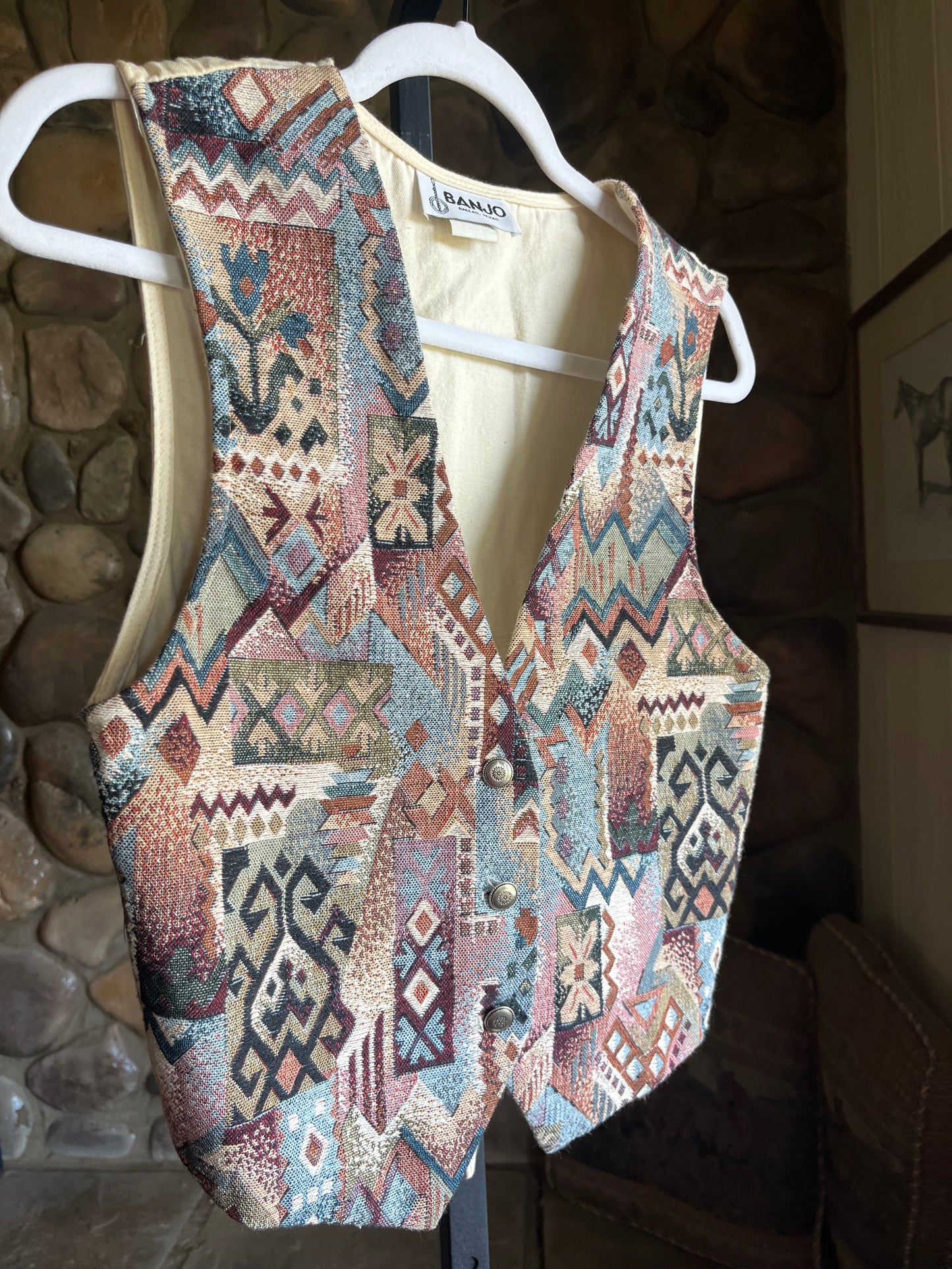 Vintage Banjo Vest