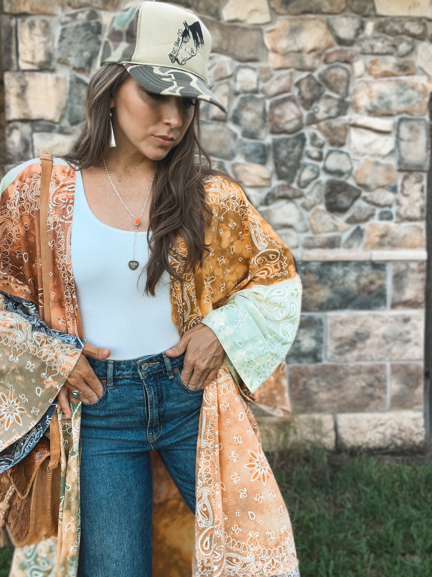 Jaded Gypsy Bandana Kimono
