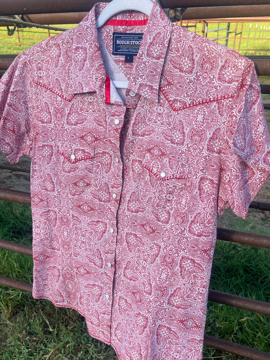 Classic American Cowgirl Pearl Snap
