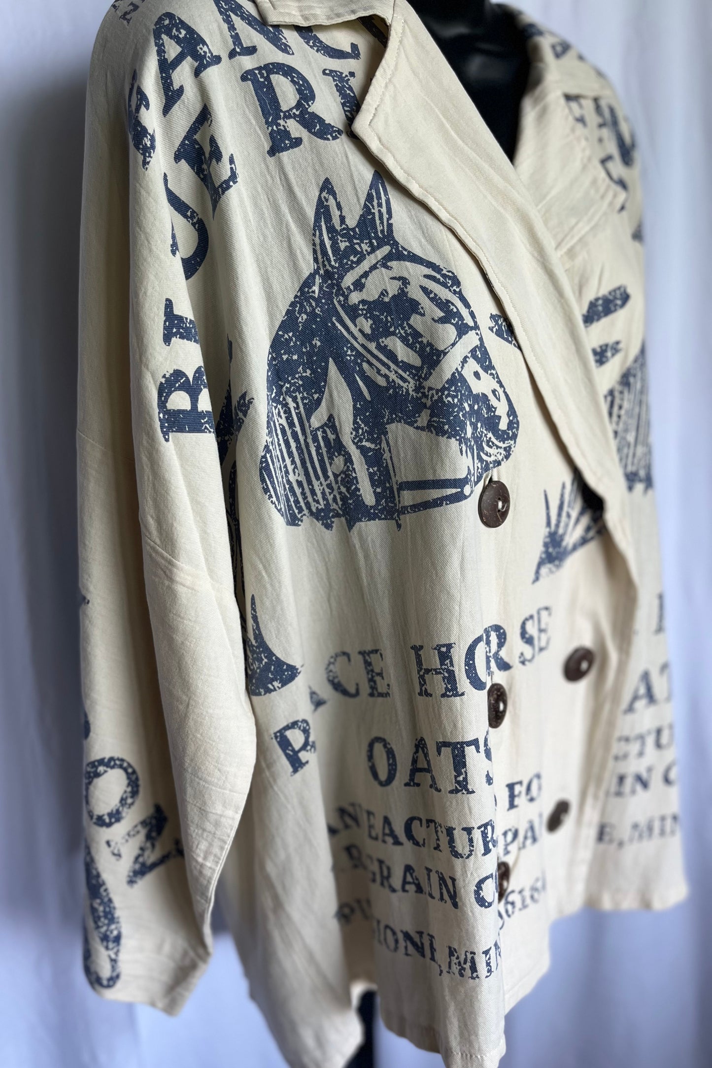 Jaded Gypsy Feed Sack Shacket