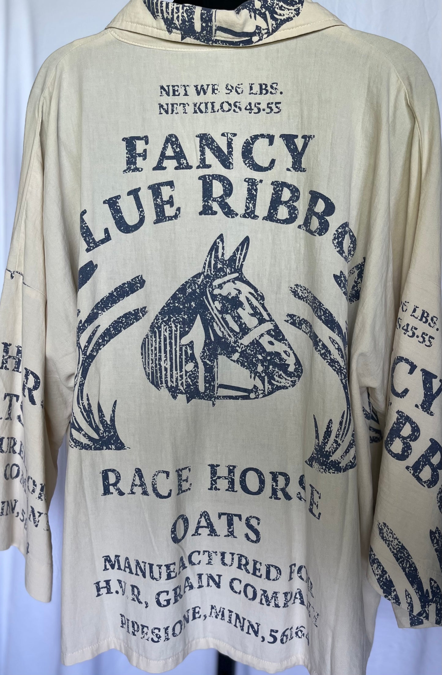 Jaded Gypsy Feed Sack Shacket