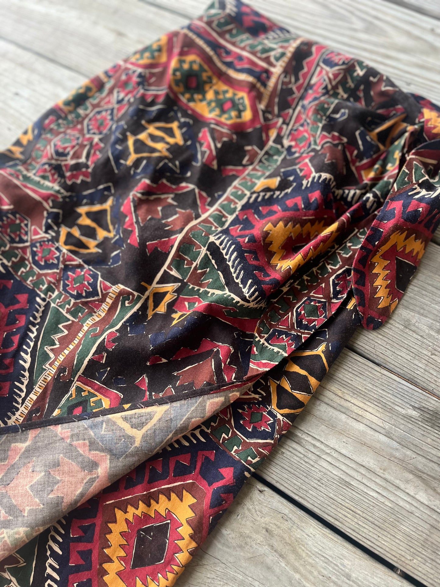 Vintage Cowgirl Wrap Skirt