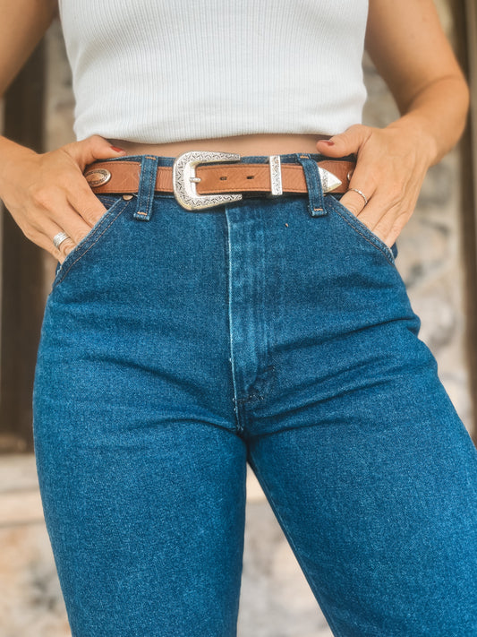 Oval Concho Belt