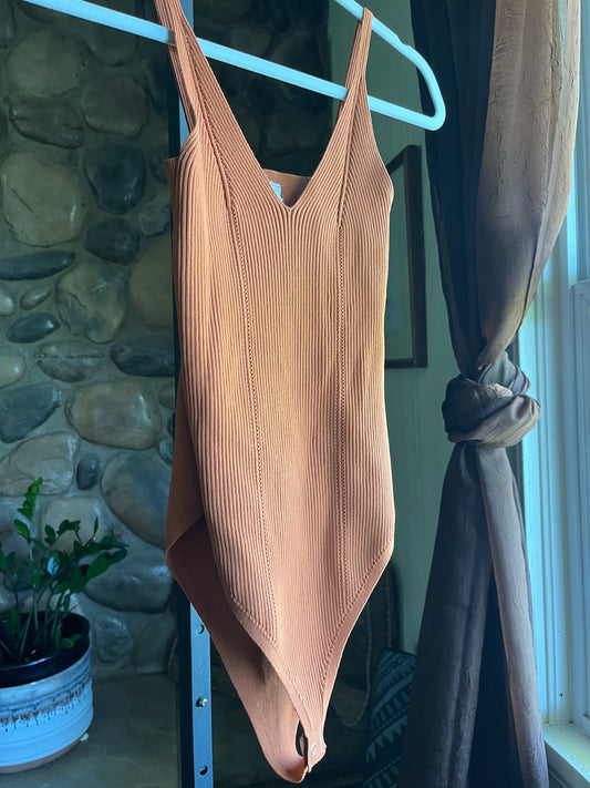Ribbed Bodysuit