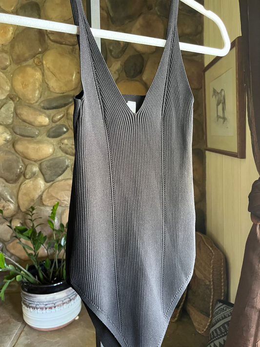 Ribbed Bodysuit