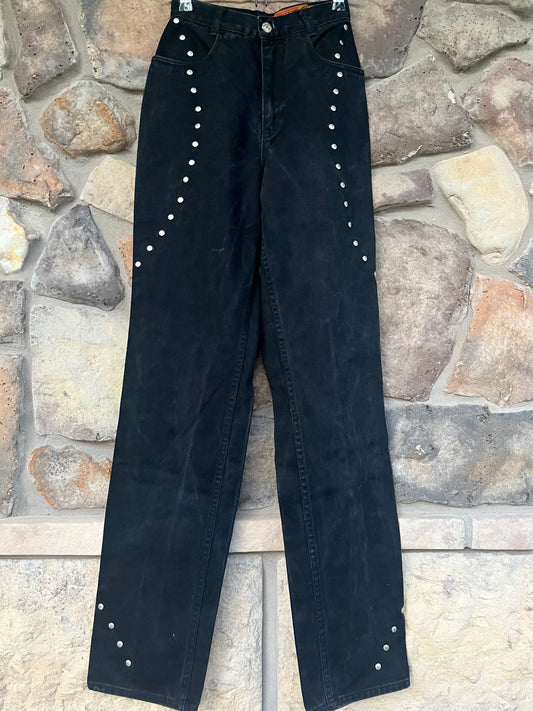 Vintage Black Barebacks